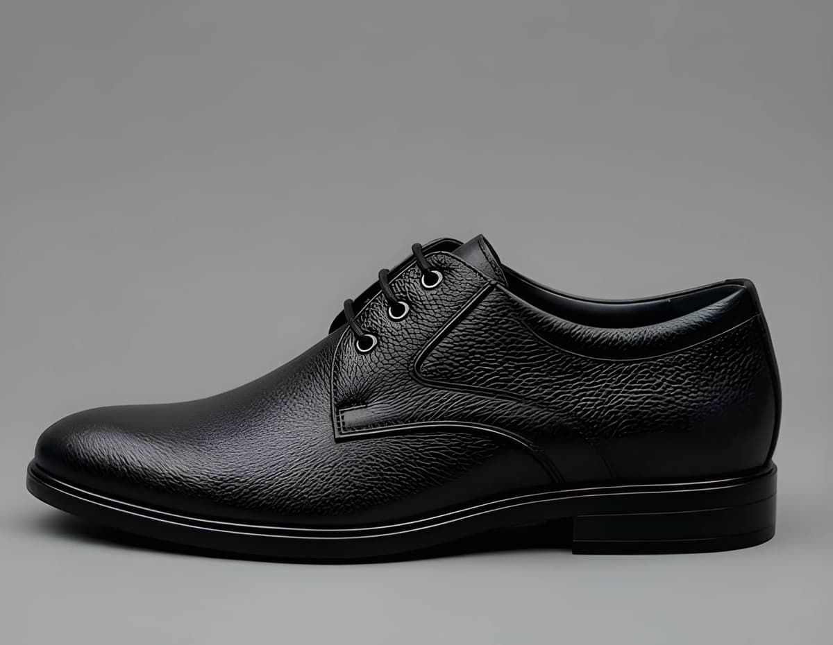 FOX Men's Smart Slip-On Business Shoes - Black