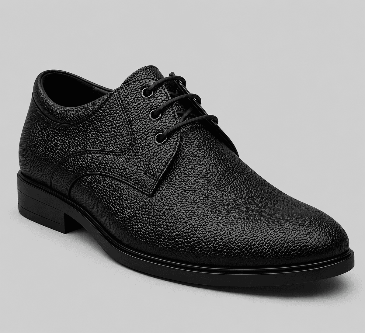 WUGO Men's Safari Lace-Up Business Shoes - Black