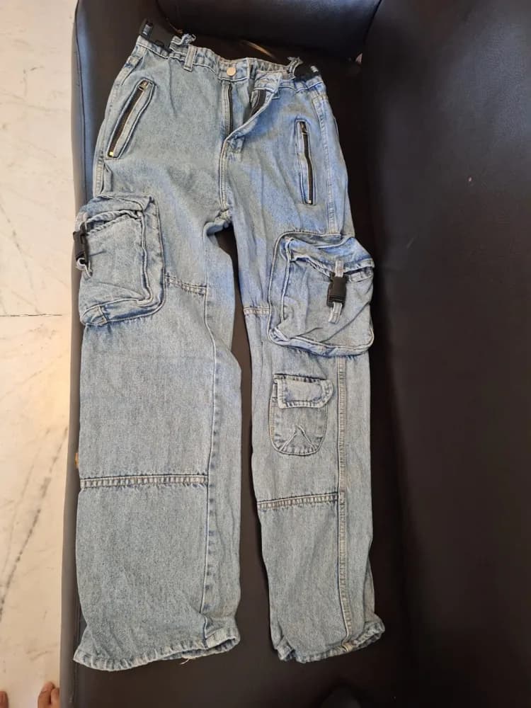 Light blue cargos