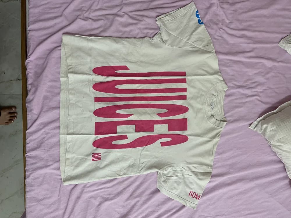 Bomaachi off white tshirt