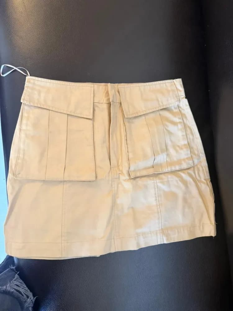ZARA Khaki- skirt